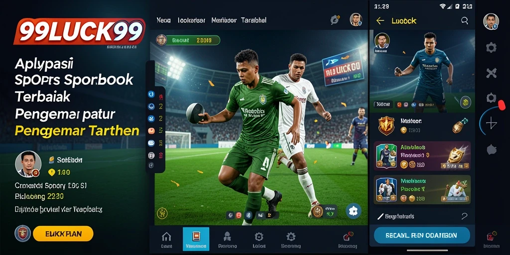 Tampilan fitur taruhan langsung pada 99LUCK99 yang menarik.
