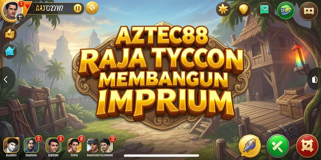 Tampilan gameplay AZTEC88 yang menampilkan strategi sukses dalam bisnis Tycoon.