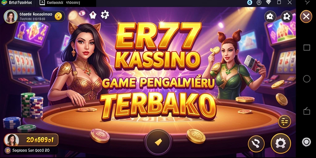 Tampilan gameplay ER777 yang seru dan memikat hati para pemain.