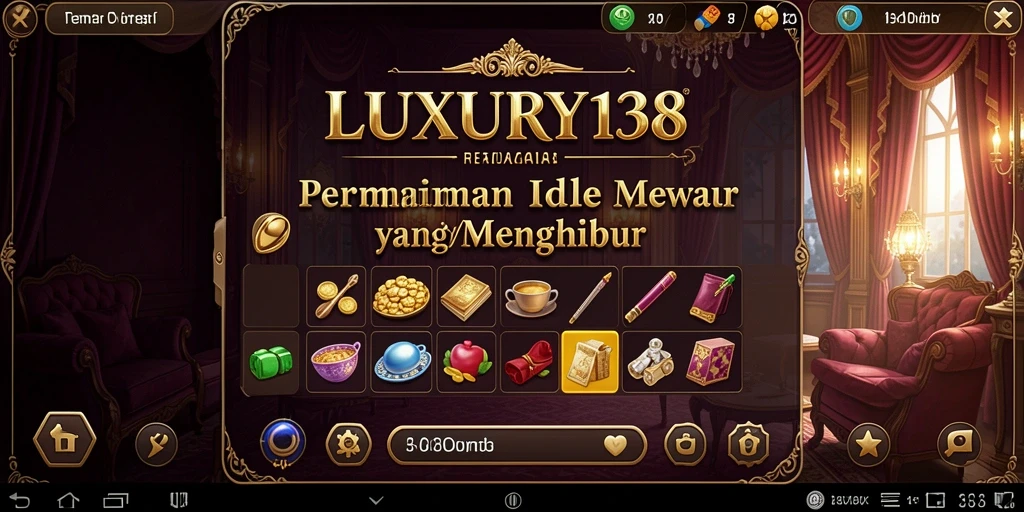 Tampilan gameplay <strong>LUXURY138</strong> yang menarik dan sederhana.