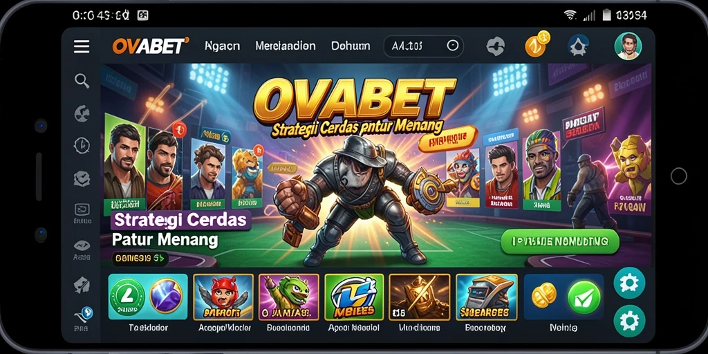 Tampilan gameplay OVABET yang menegangkan dengan strategi yang kompleks.
