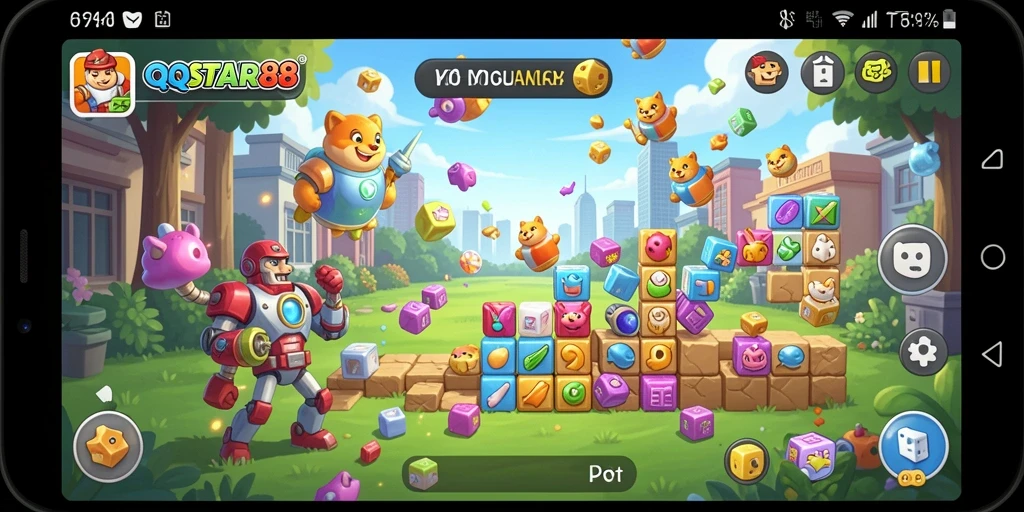 Gameplay QQSTAR88 menampilkan berbagai teka-teki yang menarik dan menantang.