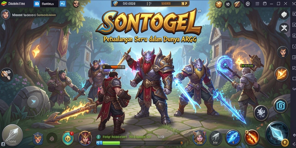 Tampilan gameplay menakjubkan dari dalam dunia SONTOGEL.