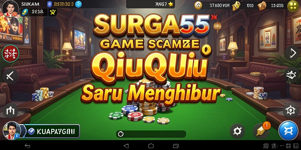 Tampilan gameplay menegangkan dalam SURGA55 yang penuh strategi.