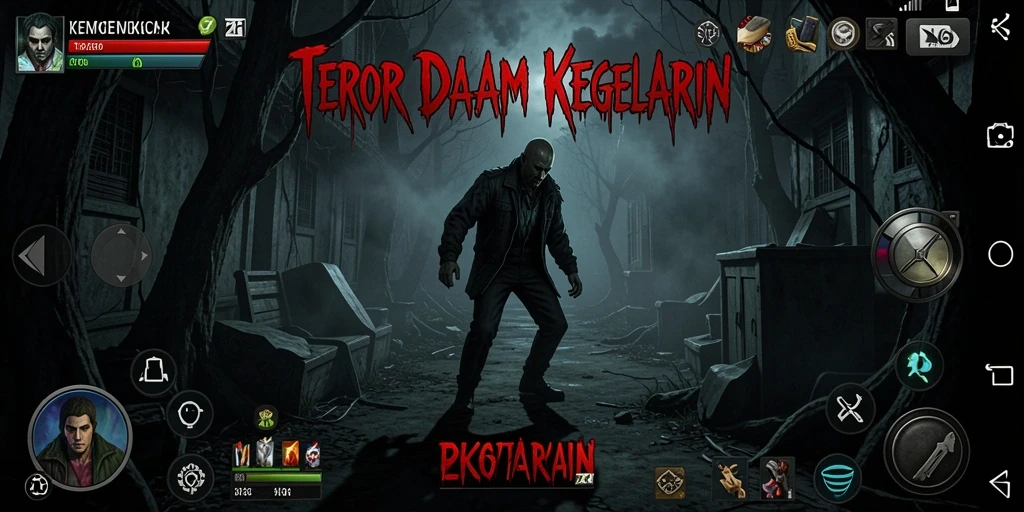 Menampilkan adegan menegangkan dari gameplay ZK6.